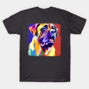 Mastiff Pop Art - Dog Lover Gifts T-Shirt